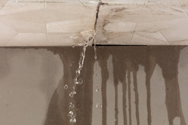 Professional Flood Damage Cleanup technician working in Kipton, OH